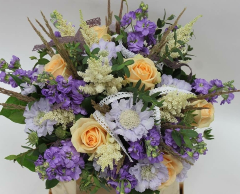 Fotografie dárkové kytice od osobní floristky Michaely Kačírkové